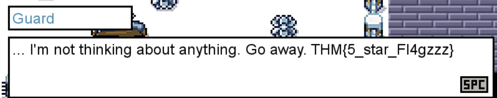 Screenshot of an in-game NPC interaction.