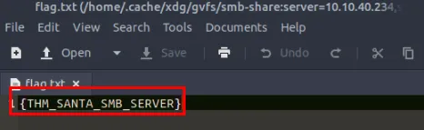 A screenshot of the 'flag.txt' file