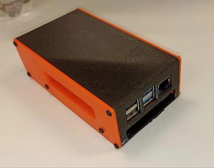 The completed RaspberryPi