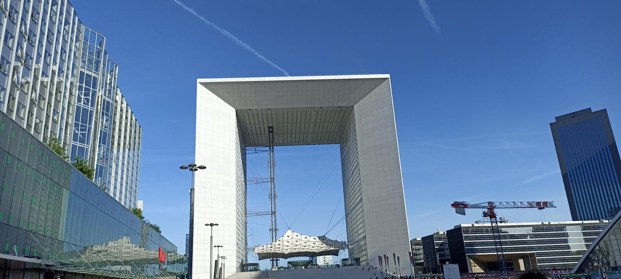 The district 'de la Défense' with its landmark building