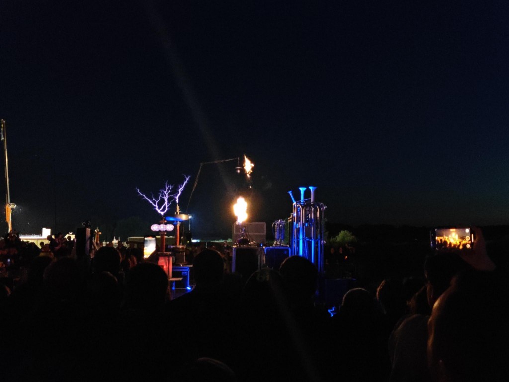 the 'symphony of fire'