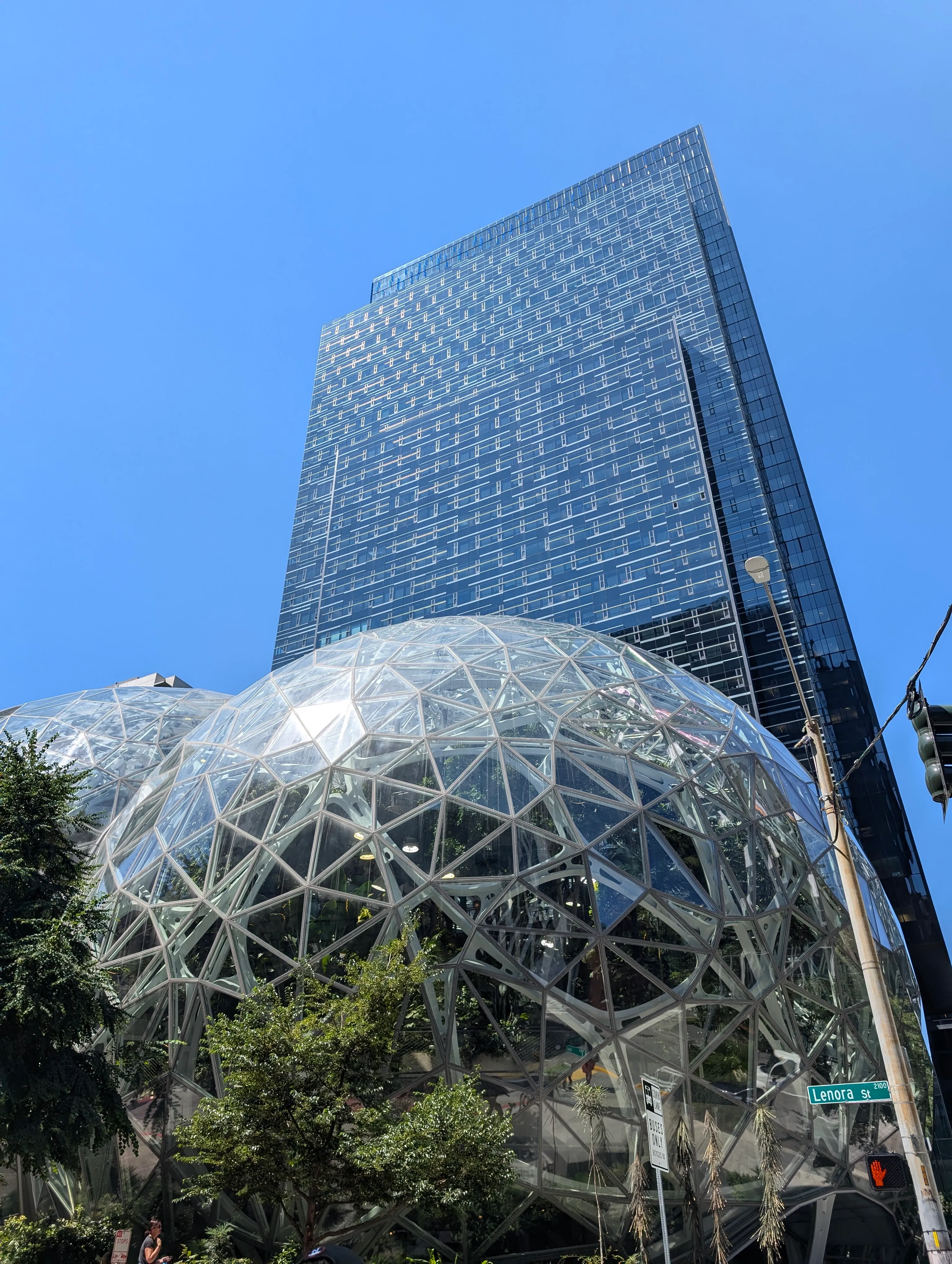 Picture of Jeff's Balls, a spherical building in Seattle