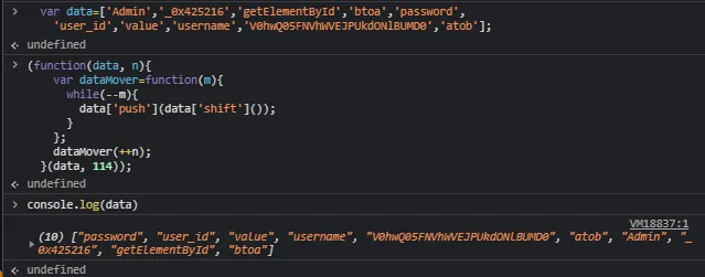 New content in data
